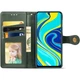 Кожаный чехол книжка GATMEN PREMIUM Gallant (PU) для Xiaomi Redmi Note 9s / Note 9 Pro / Note 9 Pro Max Green - изображение 2