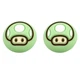 Силиконовые накладки на стики Super Mario Mushroom (Green) для геймпадов Sony DualShock PS4 / DualSense PS5 / Xbox Series|One (2шт.) [415678986] - изображение 1