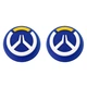 Силиконовые накладки на стики Overwatch (Blue) для геймпадов Sony DualShock PS4 / DualSense PS5 / Xbox Series|One (2шт.) [415679091] - изображение 1
