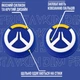 Силиконовые накладки на стики Overwatch (Blue) для геймпадов Sony DualShock PS4 / DualSense PS5 / Xbox Series|One (2шт.) [415679091] - изображение 2