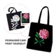 Набор для творчества Rosa экосумка-раскраска, черная, Нежный пион 38х42см (4823098539742) - изображение 3