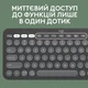 Клавиатура Logitech Pebble Keys 2 K380s Графит (920-011851GRP) 270654 - изображение 4