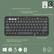 Комплект клавіатура+миша Logitech Pebble 2 Combo for Mac Tonal Graphite (920-012244) графіт - изображение 7