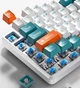 Клавиатура Aula Mechanical F2088 PRO White/Blue, plus 9 Orange keys KRGD blue (6948391234908) - изображение 4