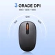 Мышь беспроводная Baseus F01B Tri-Mode Bluetooth + 2.4G (B01055503833) Gray - изображение 3
