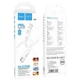 Дата кабель HOCO X87 Magic Type-C to Lightning (1m) (White) (166497) - изображение 4