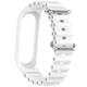 Ремешок Ocean Band для Xiaomi Mi Band 3/4/5/6/7 Белый / White - изображение 4