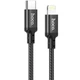 Дата кабель HOCO X14 Double Speed Type-C to Lightning Cable (1m) (Black) (156635) - изображение 1