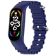 Ремінець Ocean Band для Xiaomi Mi Band 7/6/5/4/3 Синій / Deep navy - зображення 1