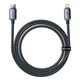 Дата кабель Baseus Crystal Shine Series Type-C to Lightning 20W (1.2m) (CAJY00020) Black - изображение 2