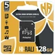 Карта пам'яті Hi-Rali microSDXC (UHS-3) 128 GB Card Class 10 з адаптером (Чорний) (51144) - зображення 1