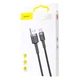 Дата кабель Baseus Cafule Type-C Cable 2A (3m) (CATKLF-U) (Черный / Серый) (115289) - изображение 5