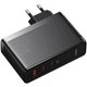 Сетевое зарядное устройство Baseus GaN5 Pro 2Type-C+USB 140W EU (with Type-C to Type-C 140W (1m)) (CCGP100201) (Black) (160449) - изображение 3
