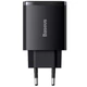 Сетевое зарядное устройство Baseus Compact Quick Charger 30W QC+ PD (1Type-C + 2USB) (Черный) (50738) - изображение 2