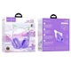 Накладные беспроводные наушники HOCO W42 Cat (Purple grape) (179788) - изображение 3