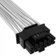 Кабель-перехідник Corsair Premium Individually Sleeved 12+4pin PCIe Gen 5 12VHPWR 600W cable, Type 4, WHITE - зображення 3