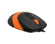Миша A4Tech FM10S Orange/Black USB - зображення 3