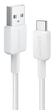 Кабель Anker 322 USB-A to USB-C - 0.9m Nylon White (6908155) - зображення 1