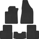 EVA коврики EVAtech в салон авто Alfa Romeo Giulietta (940) 2010-2020 3 поколения Htb EU 5 шт Black (AR21196CG5RBB) - изображение 1