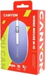 Миша Canyon M-10 USB Mountain Lavender (CNE-CMS10ML) - зображення 6