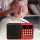 Радиоприемник цифровой с аккумулятором и ремешком Радио FM LED-дисплей MP3-плеер USB-рекордер RED - изображение 11