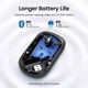 Миша бездротова UGREEN MU001 підключення Bluetooth та 2.4G безшумна Black (90531) - зображення 6