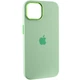 Чохол Silicone Case Metal Buttons (AA) для Apple iPhone 12 Pro Max Зелений/Pistachio (ITS-00000065322_7) - изображение 1