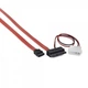 Кабель передачі даних Molex+SATA to MicroSATA 0.25m Cablexpert (CC-MSATA-001) (175431) - зображення 3