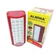 Фонарь кемпинговый Almina DL-2424 24 LED с повербанком 3000 mAh Красный - изображение 2