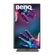 TFT 27" BenQ PD2705U, 4K UHD, IPS, 99% sRGB, HDMI, DP, USB-C, USB-hub, HAS, колонки, темно-серый - изображение 2