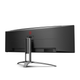 TFT 48.8" AOC AGON AG493QCX, Dual-FHD, VA, 144Гц, изогнутый, HDMIx2, DP, USB-hub, HAS, колонки, черный. - изображение 5