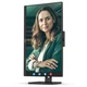 TFT 23.8" AOC 24P3QW, IPS, 75Hz, 2хHDMI, DP, USB-hub, webcam, HAS, Pivot, колонки, черный - изображение 11