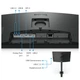 TFT 27" BenQ PD2706UA, 4K UHD, IPS, 99% sRGB, HDR10, HDMI, DP, USB-C, USB-hub, HAS, колонки - изображение 5