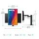 TFT 27" BenQ PD2706UA, 4K UHD, IPS, 99% sRGB, HDR10, HDMI, DP, USB-C, USB-hub, HAS, колонки - изображение 10