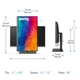TFT 27" BenQ PD2706U, 4K UHD, IPS, 99% sRGB, HDR10, HDMI, DP, USB-C, USB-hub, HAS, колонки - изображение 10