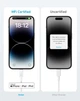 Кабель Anker 322 USB-C to Lightning - 1.8m Nylon White (6908154) - зображення 2