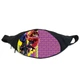 Поясная сумка бананка Невероятные приключения Джоджо JoJo Bizarre Adventure (GB Jojo 027) Gear Bag черная - изображение 1
