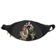 Поясная сумка бананка Невероятные приключения Джоджо JoJo Bizarre Adventure (GB Jojo 01) Gear Bag черная - изображение 1