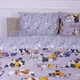 Простынь на резинке Бязь Crazy Cat Серый 90*190 высота 25 см - изображение 4