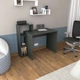 Стіл письмовий з поличками Bremen 112х97х55 Антрацит - зображення 1