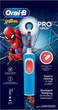 Електрична зубна щітка Oral-B Vitality Pro Kids 3+ Spider-Man + Brush Head (8006540773659) - зображення 8