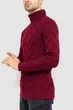 Свитер AGER XXL Бордовый 161R1034 - изображение 3