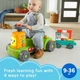 Детский трактор 4 в 1 Фишер Прайс Fisher-Price Laugh and Learn 4-in-1 Farm to Market Tractor - изображение 4