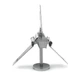 Металлический конструктор 3Д Metal Earth - Star Wars - Imperial shuttle, MMS259 - изображение 4