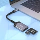 Перехідник адаптер HOCO ua25 2-in-1 card reader Type-C - зображення 5