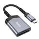 Перехідник адаптер HOCO ua25 2-in-1 card reader Type-C - зображення 1