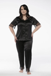 Роскошная женская пижама Shato 2212 Black 44(M) Черный - изображение 2