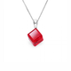 Серебряный комплект Spark зі Swarovski Cube Small WKJ48416SI - зображення 2