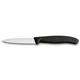 Кухонный нож серейтор Victorinox 194 мм, SwissClassic Paring, черный, Vx67633 - изображение 1