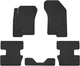 EVA коврики EVAtech в салон авто Jeep Compass 2006-2011 1 поколение SUV USA 5 шт Black (JP3780CV5LA2RBB) - изображение 1